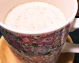 私は ホット焙じ茶ミルクに ヒパーチ作り方4写真