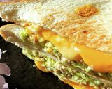 フライパンで作る♪キャベツナホットサンド作り方15写真
