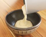 切りもちで簡単！豆腐ミルクもち粥作り方2写真