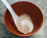 【ダイエットに】オートミール米化茶漬け作り方1写真