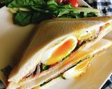 ★麻薬卵のホットサンド★ねっとりとろ～り作り方16写真