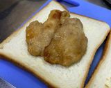 照り焼きチキンと蓮根のホットサンド作り方3写真