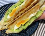 イングリッシュマフィンでホットサンド作り方9写真