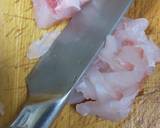岩塩と酢橘が絶品！白身魚の刺し身♡作り方1写真