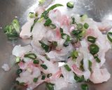 岩塩と酢橘が絶品！白身魚の刺し身♡作り方4写真