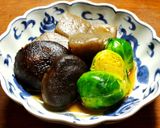 蒟蒻の煮物　金時人参・半熟卵・発酵玉葱作り方9写真