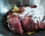厨房ばあばぁ!豚唐揚げ。作り方1写真