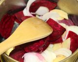 色鮮やか❤ビーツの冷製スープ作り方2写真