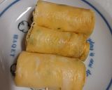 玉子1つ！くるくる玉子巻き作り方4写真