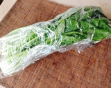 基本の中華★ほうれん草と牛肉の中華炒め作り方1写真