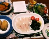 真鯛の短冊をお造りにして綺麗に飾って！作り方3写真
