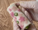 ハッピー生春巻き桜吹雪作り方13写真