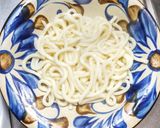豚ひき肉とニラとトロロのピリ辛焼きうどん作り方8写真