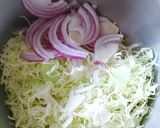 キャベツとツナ★無限サラダ★赤しそ風味作り方1写真