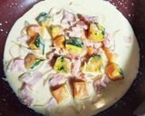 かぼちゃとベーコンのチーズクリームスパ作り方6写真
