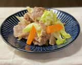 豚こまキャベツの生姜味噌炒め作り方8写真