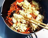 和食の定番 炒り豆腐作り方8写真