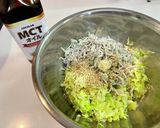 もりもり湯通しキャベツとしらすのサラダ作り方5写真