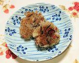 れんこんとカニカマの落とし焼き作り方4写真