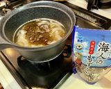 春仕様✨新玉ねぎともずくのお味噌汁作り方2写真