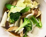 肉無豆腐簡単きな粉コク旨オイ炒味野菜炒め作り方14写真