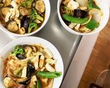 肉無豆腐簡単きな粉コク旨オイ炒味野菜炒め作り方16写真