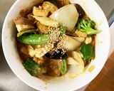 肉無豆腐簡単きな粉コク旨オイ炒味野菜炒め作り方18写真
