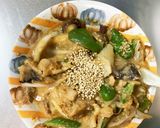 レンジコク旨きな粉ごま味噌ポン味甘酢酢豚作り方17写真