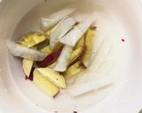 お一人様☆きな粉甘辛味根菜たっぷり野菜炒作り方5写真
