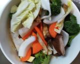 お一人様☆きな粉甘辛味根菜たっぷり野菜炒作り方13写真