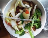 お一人様☆きな粉甘辛味根菜たっぷり野菜炒作り方15写真
