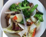 お一人様☆きな粉甘辛味根菜たっぷり野菜炒作り方16写真