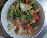 お一人様☆きな粉甘辛味根菜たっぷり野菜炒作り方19写真
