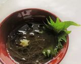 青じそともずくの酢の物(ワサビ）作り方10写真