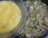 鶏皮の親子丼♪作り方9写真