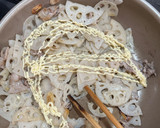 蓮根と豚肉のマヨ炒め作り方3写真