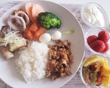 お客様用きまぐれワンプレートランチ作り方1写真