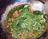 ほうれん草のグリーンビフトンカレー作り方4写真