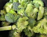 茹でないブロッコリー☆茹で卵のサラダ作り方3写真