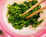 菜の花の味噌和え作り方5写真