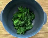 小松菜のふわたま甘辛炒め♩作り方1写真