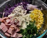 Cabbage Ham Salad作り方5写真