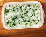 小松菜しらす粥　離乳食〜フリージング作り方6写真