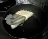 半熟たまごのキャベツ焼き作り方5写真