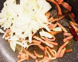 キャベツとベーコンのパスタ作り方6写真