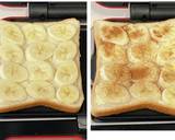 シナモンバターの☆簡単バナナホットサンド作り方3写真