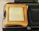 シナモンバターの☆簡単バナナホットサンド作り方4写真
