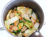 野菜たっぷり！中華 五目汁ビーフン作り方3写真