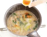 野菜たっぷり！中華 五目汁ビーフン作り方5写真