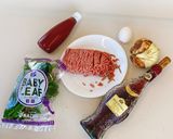 クリスピーアップルとひき肉のトマト煮作り方1写真